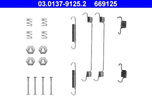 Ate brake shoes accessory set - ate,