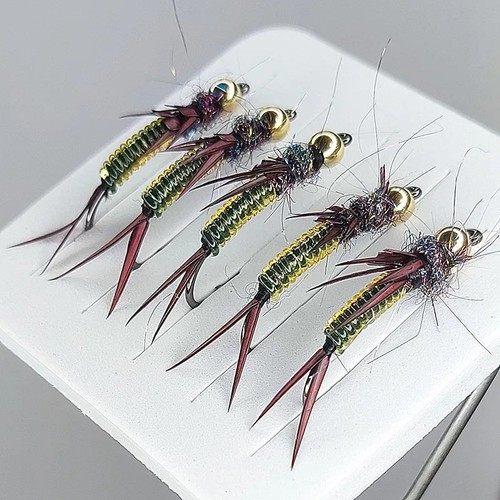 5pcs stonefly larvae - stonefly, baits