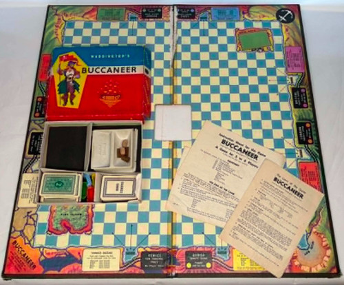 Buccaneer board game vintage - board,