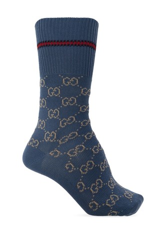 Nwt gucci socks blue - nwt, logo