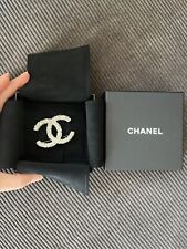 Authentic Chanel CC Logo Shinning Brooch
