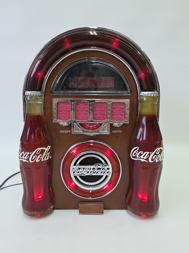 Coca cola jukebox - coca-cola, clock