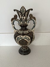 Antique Austrian Majolica Ewer