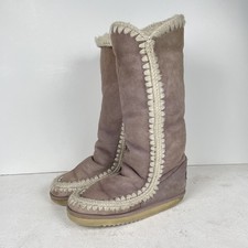 Mou Eskimo Tall Shearling Boots Womens 9 (EU 39) Winter Snow Outdoor