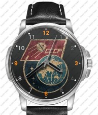 Communist Stalin CCCP Space Retro Art Unique Wrist Watch FAST UK