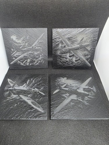 Ww2 aircraft slate plaque - aircraft,