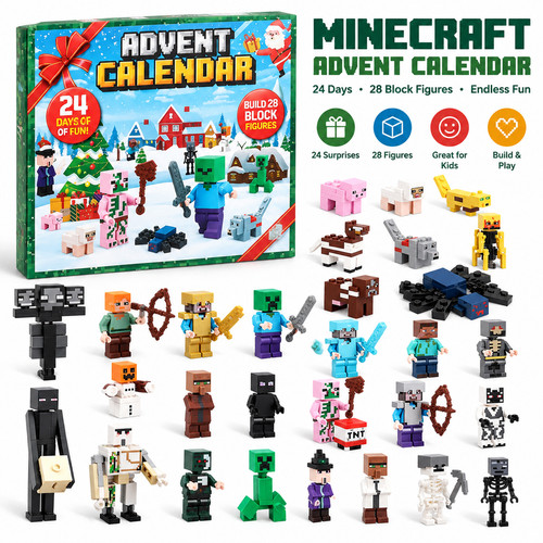Christmas minecraft advent - christmas,