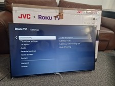 Jvc roku smart 2k - 43", hdr