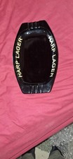 Harp lager glass ashtray - lager,