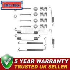 Borg & Beck Rear Brake Shoes Fitting Kit Fits Vauxhall Corsa 2000-2007