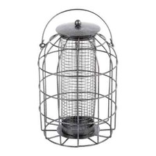 Wild Bird Nut Peanut Feeder Squirrel Proof Guard Metal Garden Feeding Station