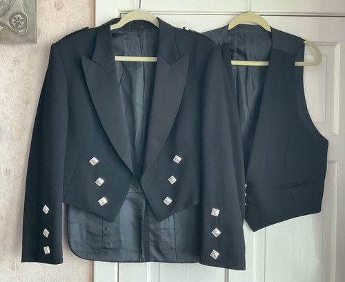 Mens black prince charlie - black,