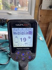 Simplex Nokto Macro Waterproof Metal Detector with Headphones