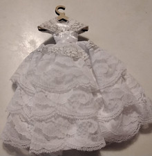 Dolls House Wedding Dress On
