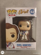 Funko Pop Vinyl Icons Evel Knievel #62  Good Condition 