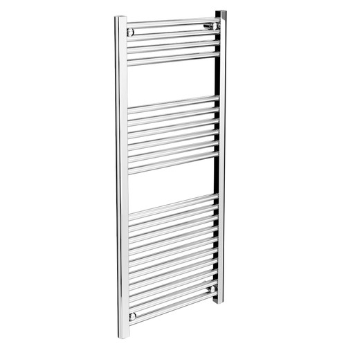 Chrome bathroom towel - towel, rail