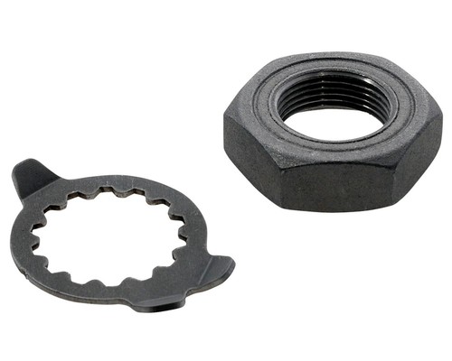 Pinion nut lock plate - pinion,