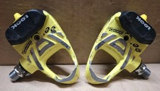 Look PP296 Road Racing Pedals, Pro Team Special Edition, Yellow Look 296 Racing
