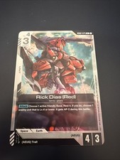 Gundam TCG GD02-075 Rick’s Dias (Red)   Card Game CCG Multiple Available