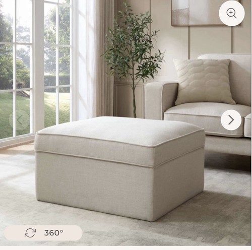 Folding ottoman storage box - storage,