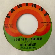 BETTY EVERETT - I GOT TO TELL