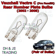 For Vauxhall Vectra C Rear