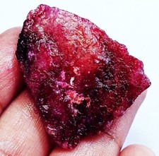 Natural red beryl rough - natural,