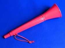 Fog Horn - Red Plastic Boat
