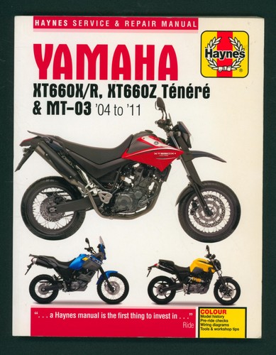 Yamaha xt660 tenere mt03 - yamaha,