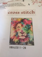 Cross Stitch Kit 11 CT Lion