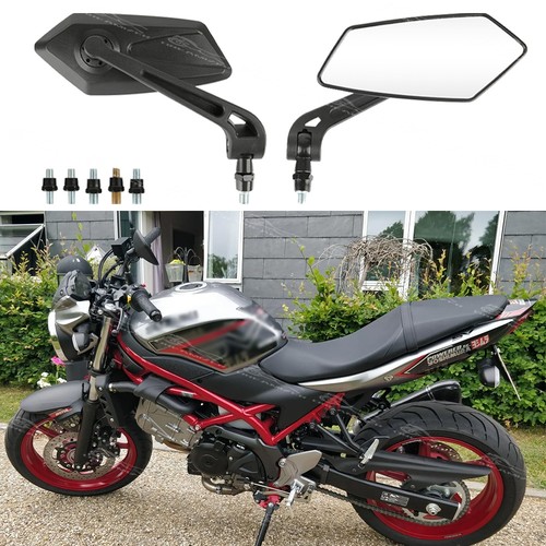Black 8mm 10mm motorcycle - black,