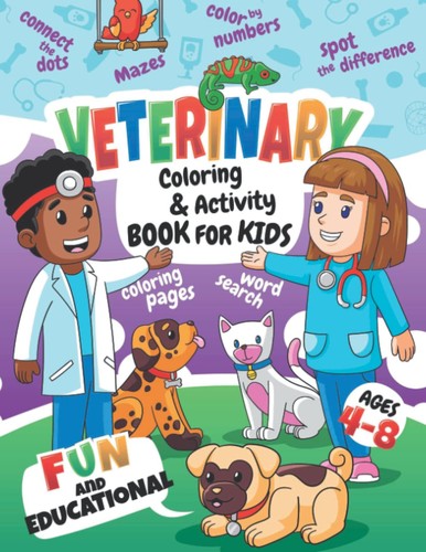 Veterinary coloring and - coloring,
