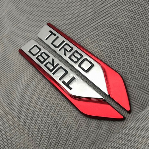 Car turbo logo emblem - 2x,