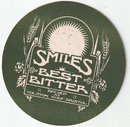 Beer mat smiles brewery - beer,