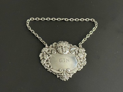 Solid silver bacchus - solid, cherub