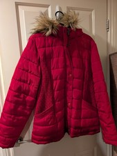 TU Ladies Coat Red Size 18