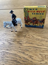 TIMPO Hopalong Cassidy - WILD WEST SERIES - MOUNTED COWBOY 1951 Original Box