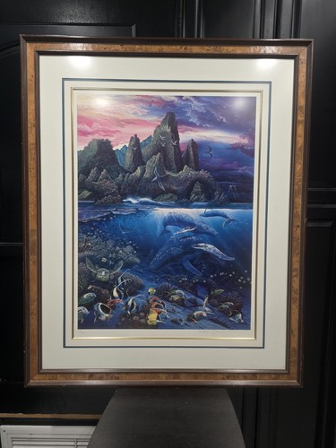 Framed robert lyn - lyn, print