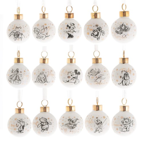 Christmas disney mini baubles - mini,