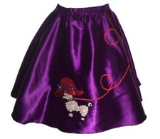 Purple Red Hat 50's Poodle