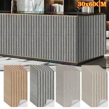 50X Grey Bathroom Shower Wet Wall Panels PVC Cladding Kitchen 30 Pack Wood Tile