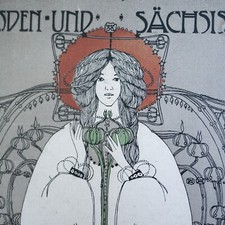 1902 JESSIE M. KING ANTIQUE