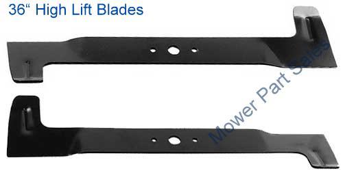 Blades deck mower - 36",