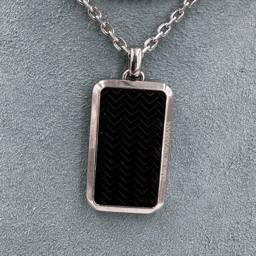 Emporio armani necklace black - emporio,