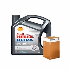 Engine Oil 5W30 5L Shell Helix Ultra Professional AG - Mahle Oil Filter Kit