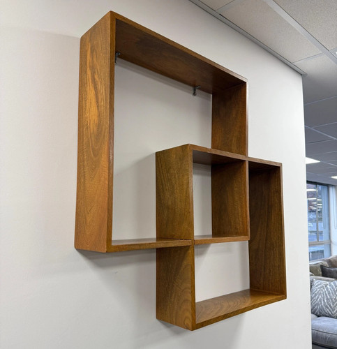 Wooden floating wall - wooden,
