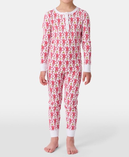 Roller rabbit kids pink - pink, monkey