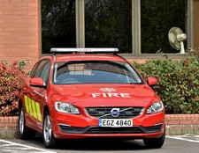 Photo 6x4 Fire Brigade Volvo