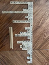 Vintage Wooden Scrabble