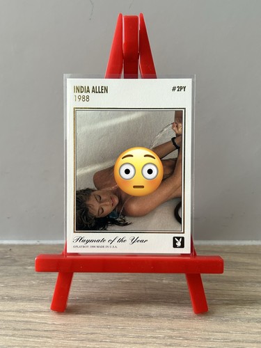 Playboy autographed card - autographed, india